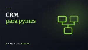Diagrama de flujo entre bloques: un CRM para pymes