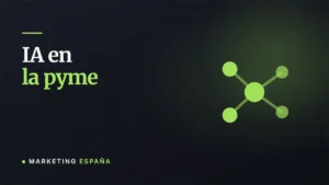 Red de nodos conectados: la inteligencia artificial en la pyme