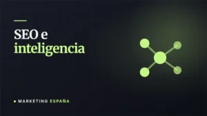 Red de nodos conectados: el SEO y la inteligencia artificial