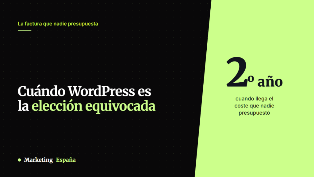 WordPress para empresas: cuándo conviene y cuándo no