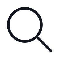 Icono de lupa de búsqueda