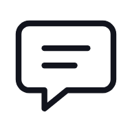 Icono de bocadillo de conversación